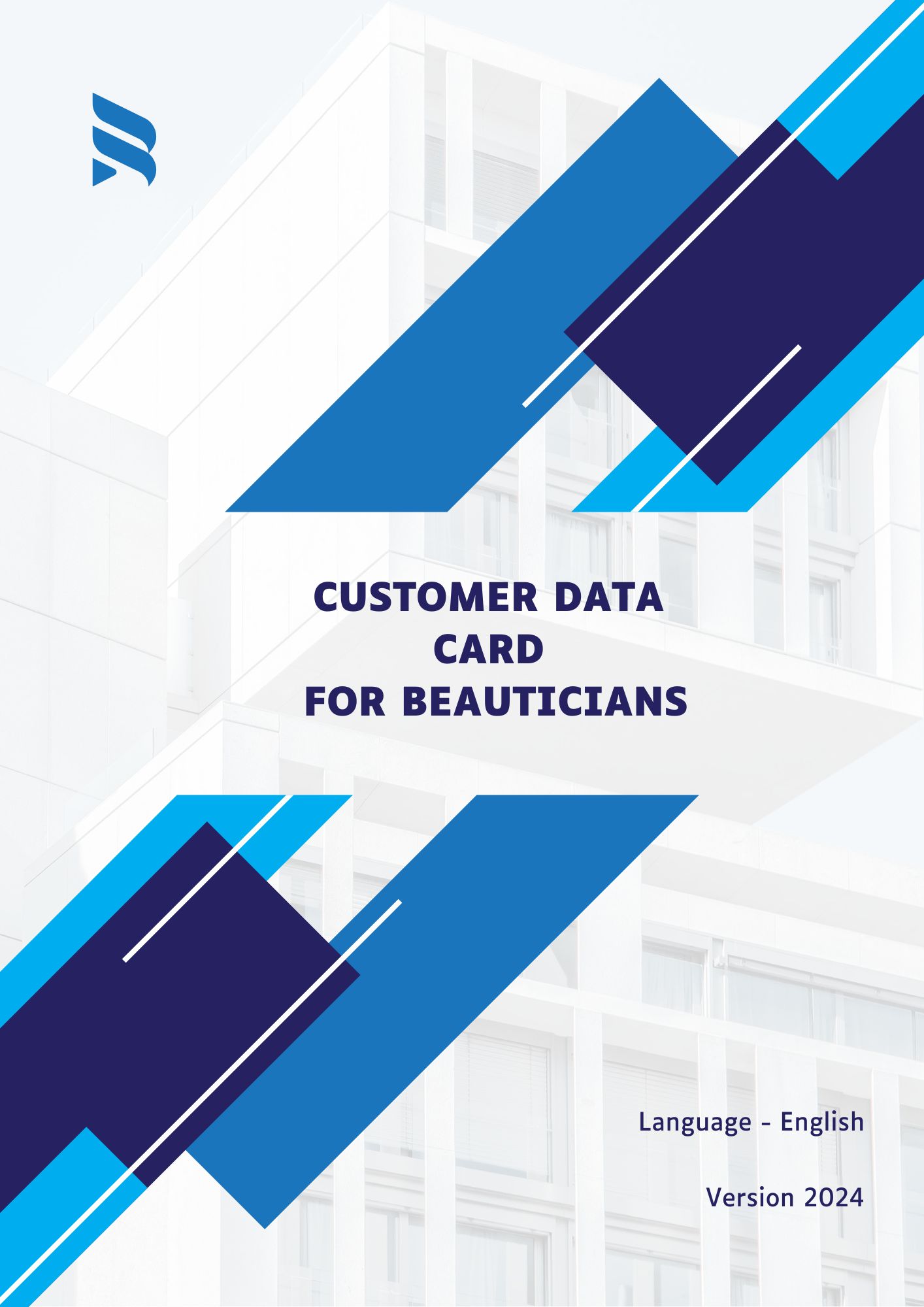 Customer Data Card for Beauticians
