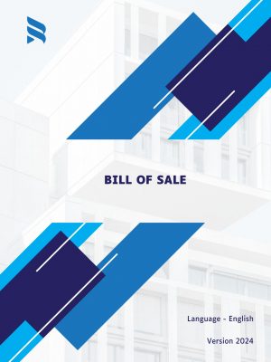 Bill of Sale Template