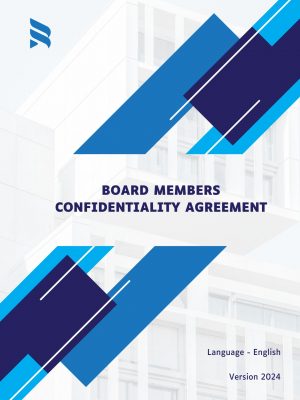 Board Members Confidentiality Agreement