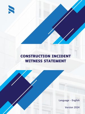 Construction Incident Witness Statement