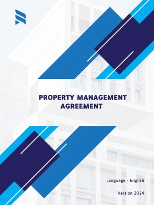 cover page of LexDex Solutions' Property Management Agreement template