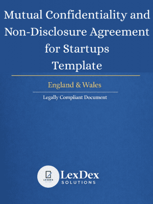 Mutual NDA for startups template UK – professionally drafted mutual non disclosure agreement for startup collaboration, founders, investors and early-stage businesses, covering confidentiality obligations, intellectual property protection, commercial discussions, and secure information sharing, aligned with UK contract law, Trade Secrets Regulations and Data Protection Act 2018, suitable for startup nda template UK, mutual confidentiality agreement for startups, nda for startup collaboration UK and investor discussions confidentiality agreement.
