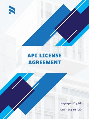API License Agreement Template