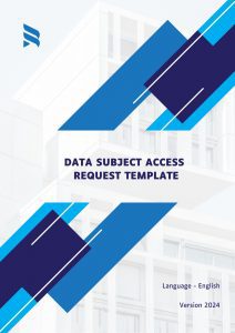 Data Subject Access Request Template personal data