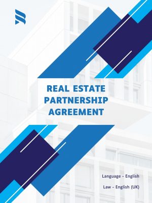 Real Estate Partnership Agreement Template