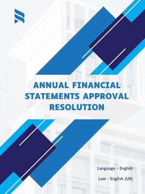 Annual Financial Statements Approval Resolution Template