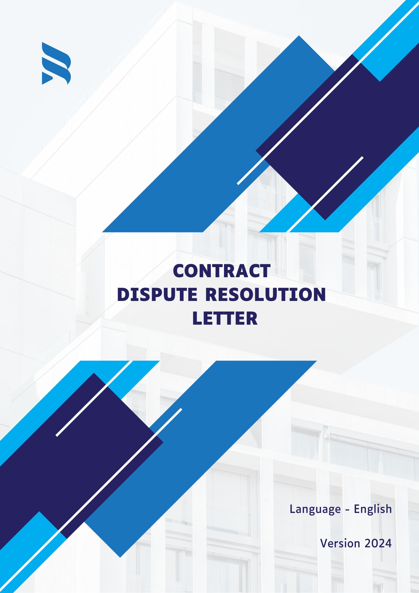 Contract Dispute Resolution Letter