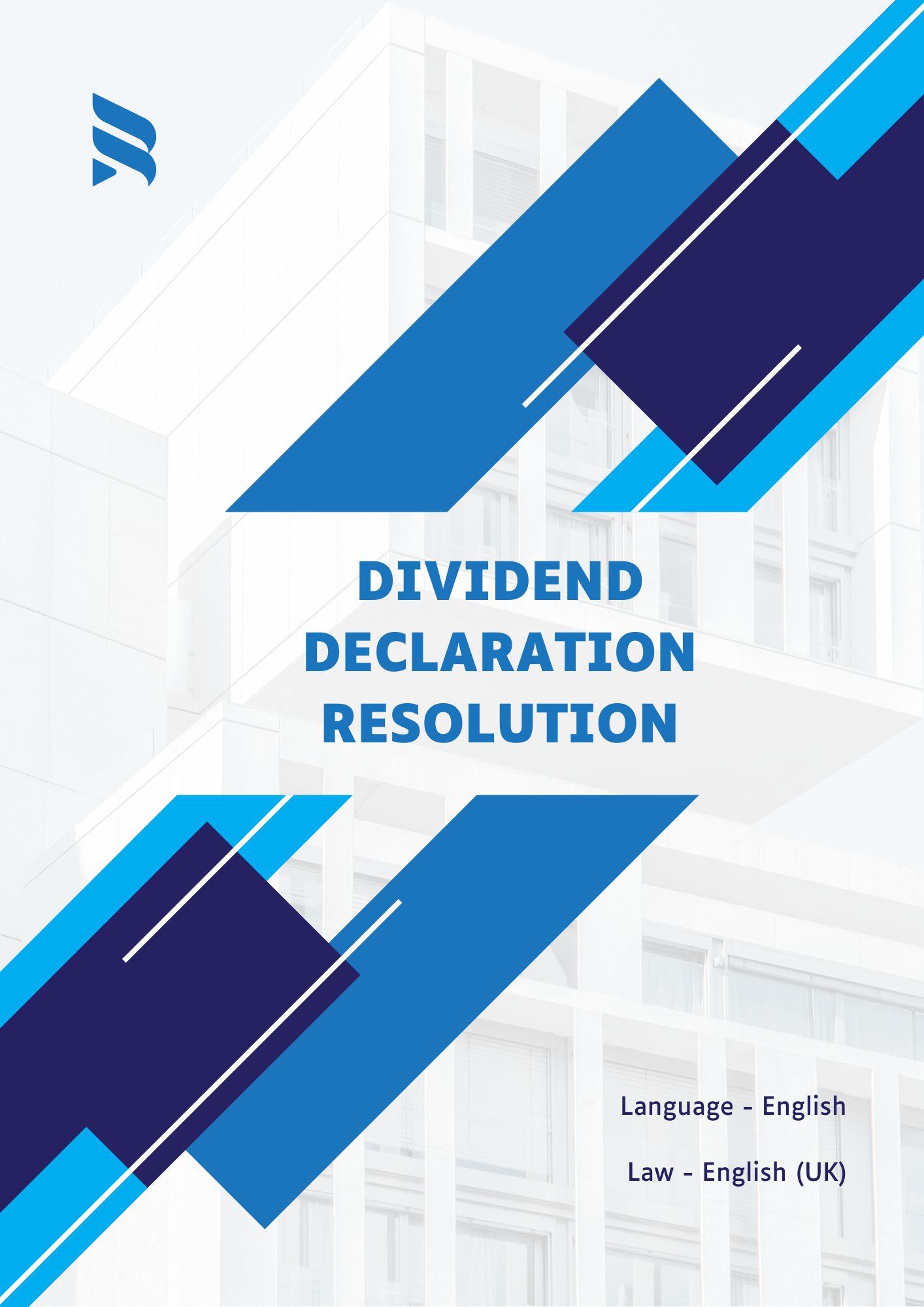 Dividend Declaration Resolution Template