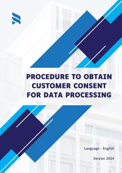Procedure to Obtain Customer Consent for Data Processing Template
