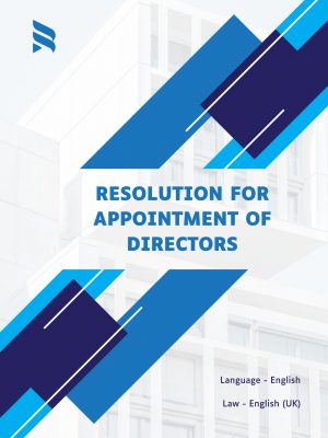 Resolution for Appointment of Directors Template