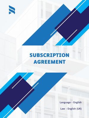 Subscription Agreement Template