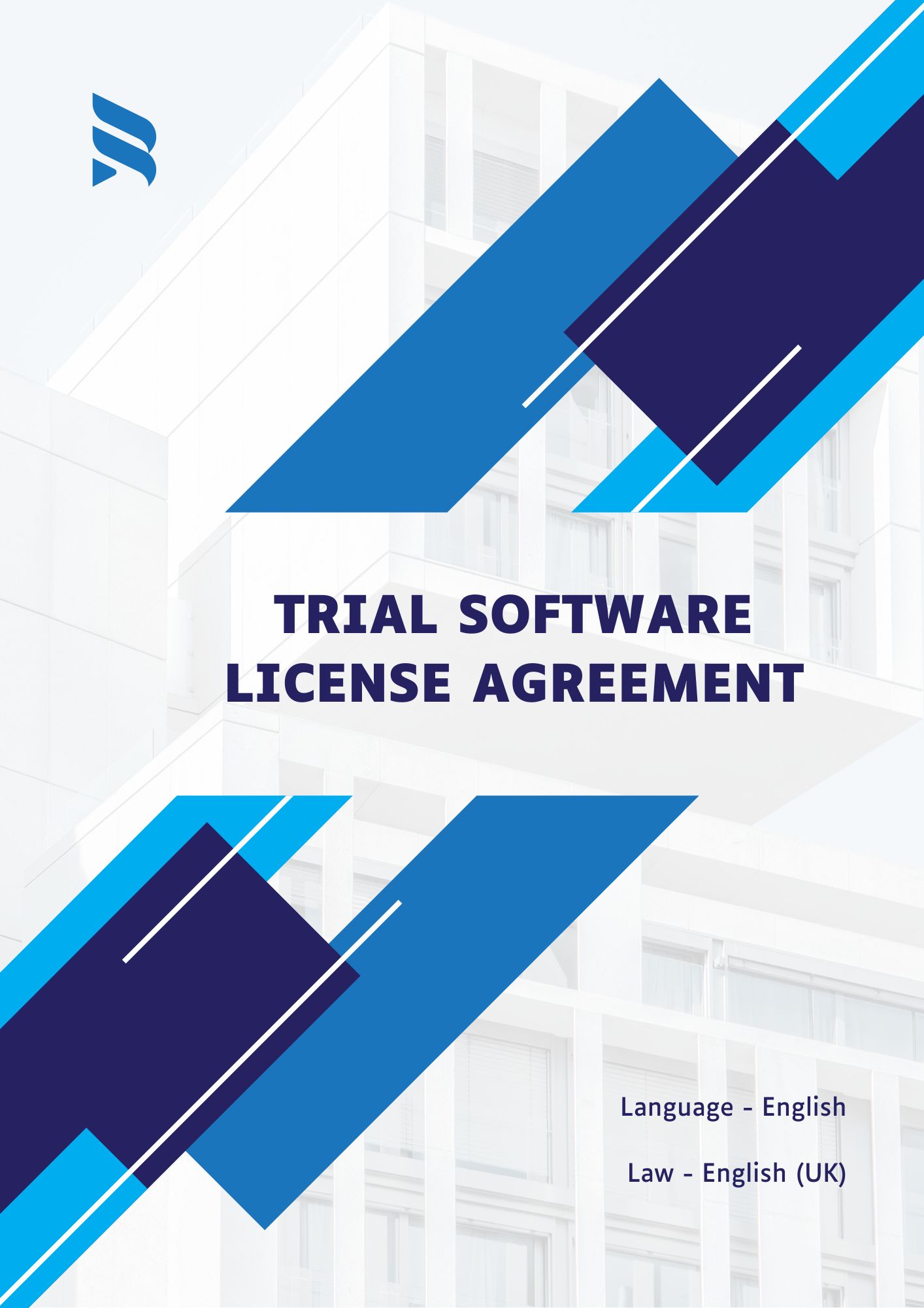 cover page of LexDex Solutions' Trial Software License Agreement Template
