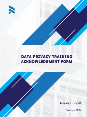 Data Privacy Training Acknowledgment Form Template