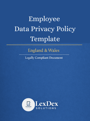 Employee Data Privacy Policy template for UK GDPR and Data Protection Act compliance