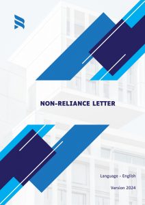 Non-Reliance Letter