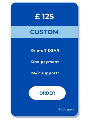 DSAR as a Service - Custom