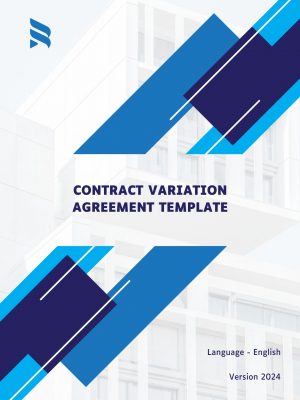 Contract Variation Agreement Template