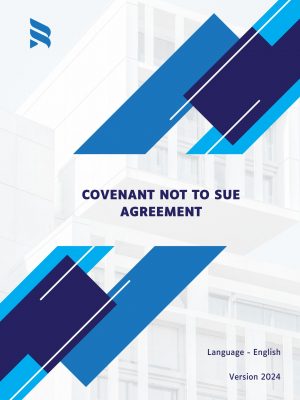 Covenant Not to Sue Agreement Template
