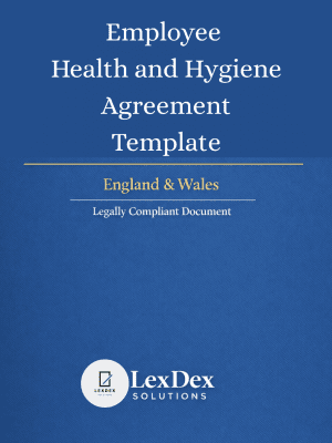 Employee health and hygiene agreement UK template for ensuring workplace safety, hygiene compliance, and statutory obligations