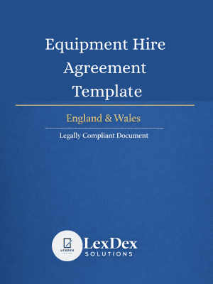 Equipment hire agreement UK template for legally binding equipment rental and hire arrangements