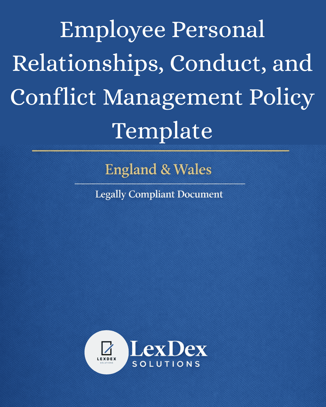 Employee personal relationships at work policy UK cover document for workplace conduct, conflict of interest management, and HR compliance
