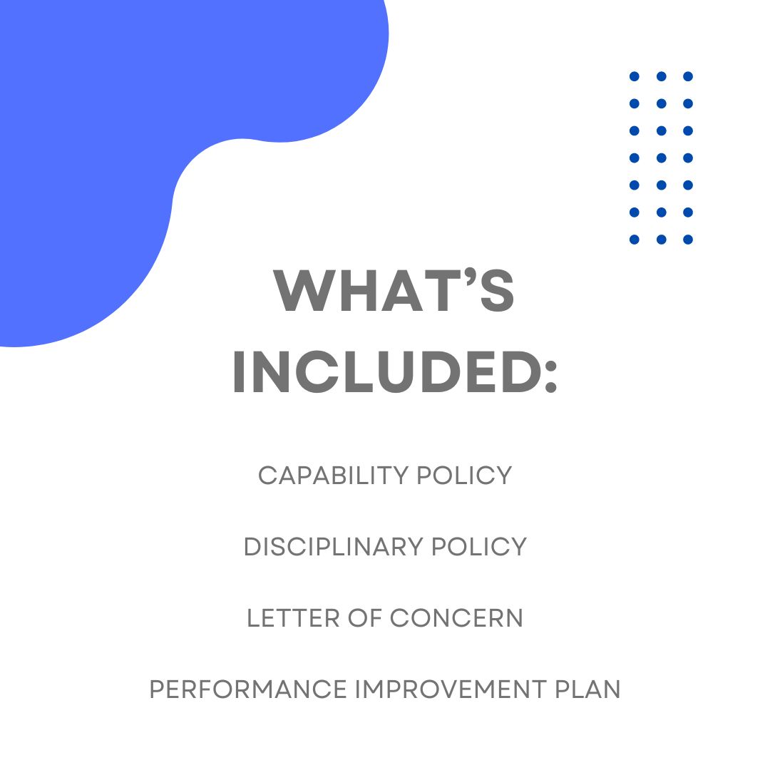 performance templates pack - what's included