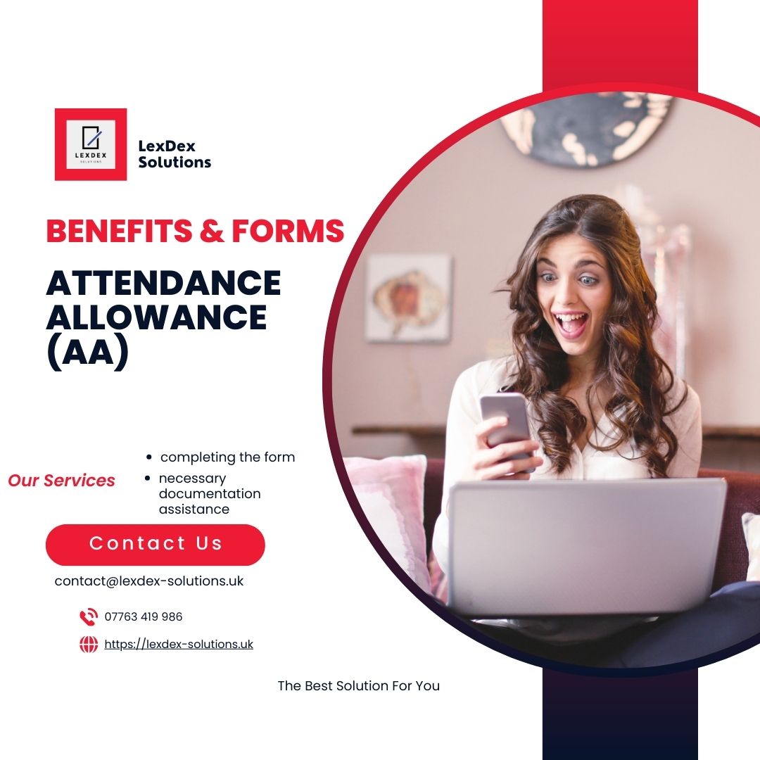 Attendance Allowance (AA) Application