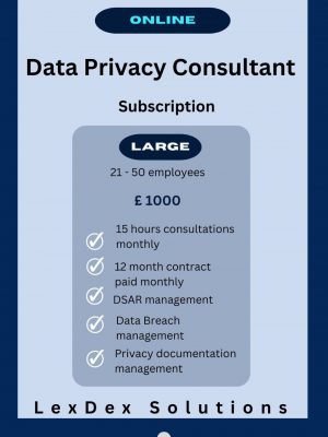 Data Privacy Consultant Subscription