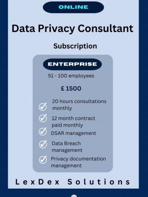 Data Privacy Consultant Subscription