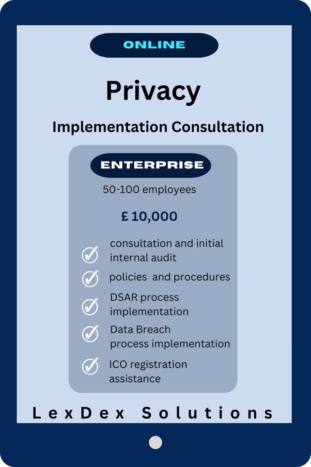Privacy Implementation Service - Enterprise
