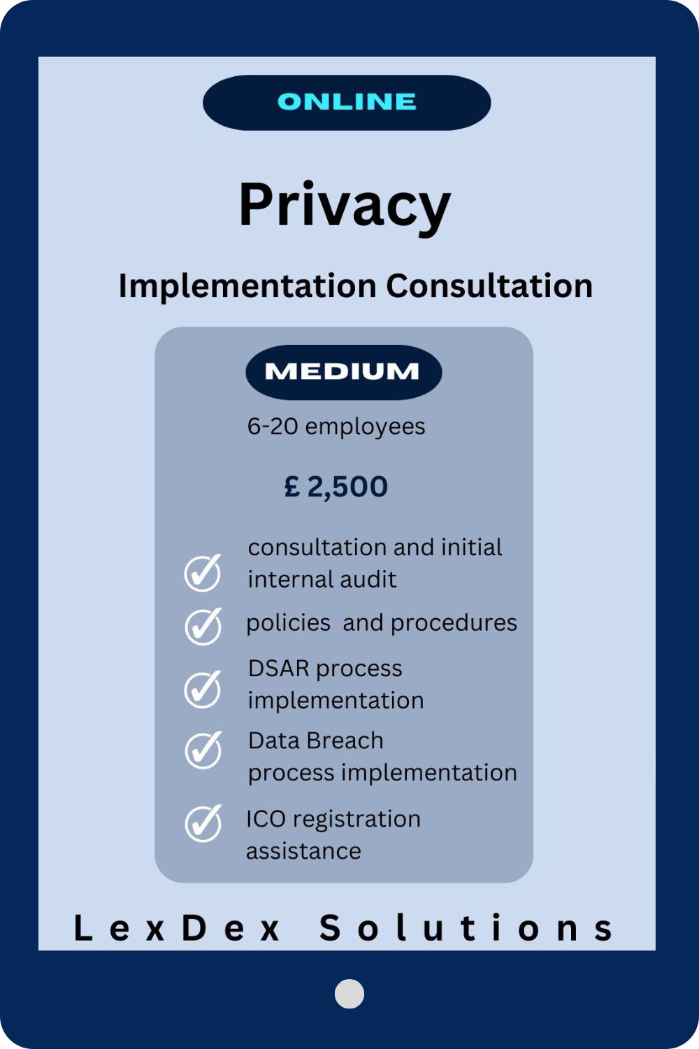 Privacy Implementation Service - Medium