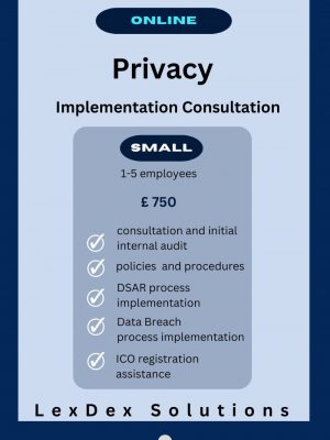 Privacy Implementation Service - Small