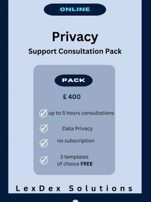Data Privacy Support Consultation Pack