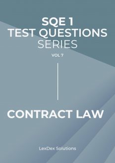 90 SQE1 Test Questions - Contracts