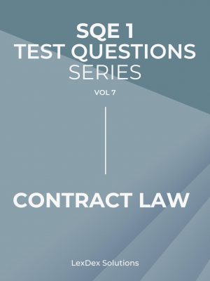 90 SQE1 Test Questions - Contracts