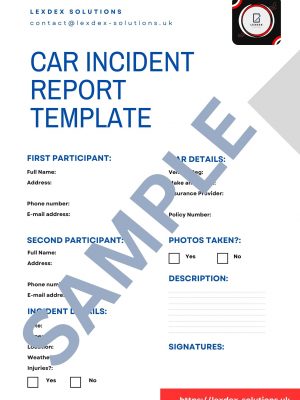 free car incident report