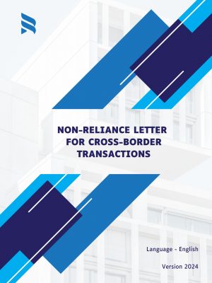 Non-Reliance Letter for Cross-Border Transactions