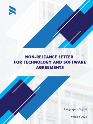 Non-Reliance Letter Template for Technology and Software Agreements