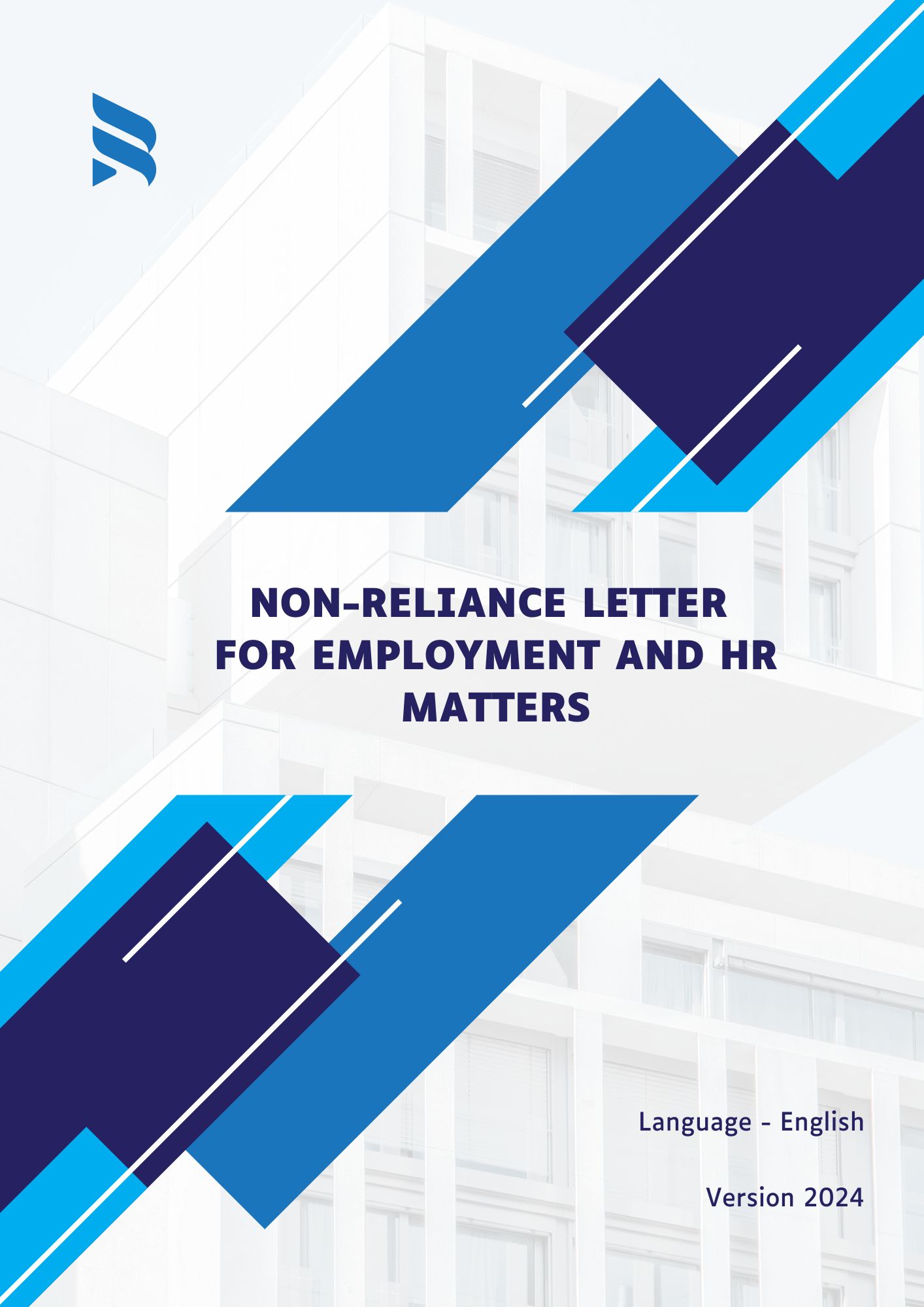 Non-Reliance Letter for Employment and HR Matters