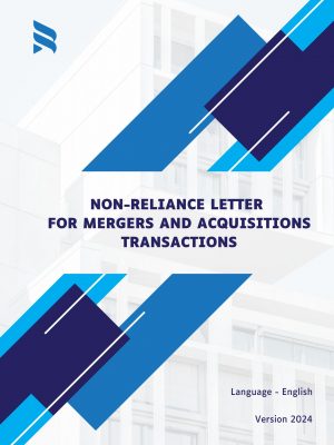 Non-Reliance Letter for Mergers and Acquisitions Transaction
