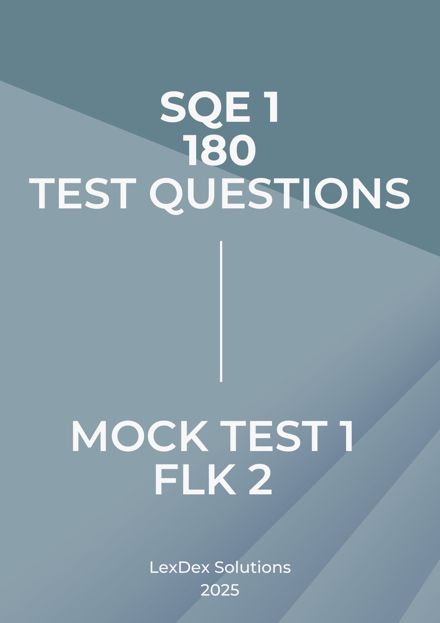FLK 2 Mock Test 1