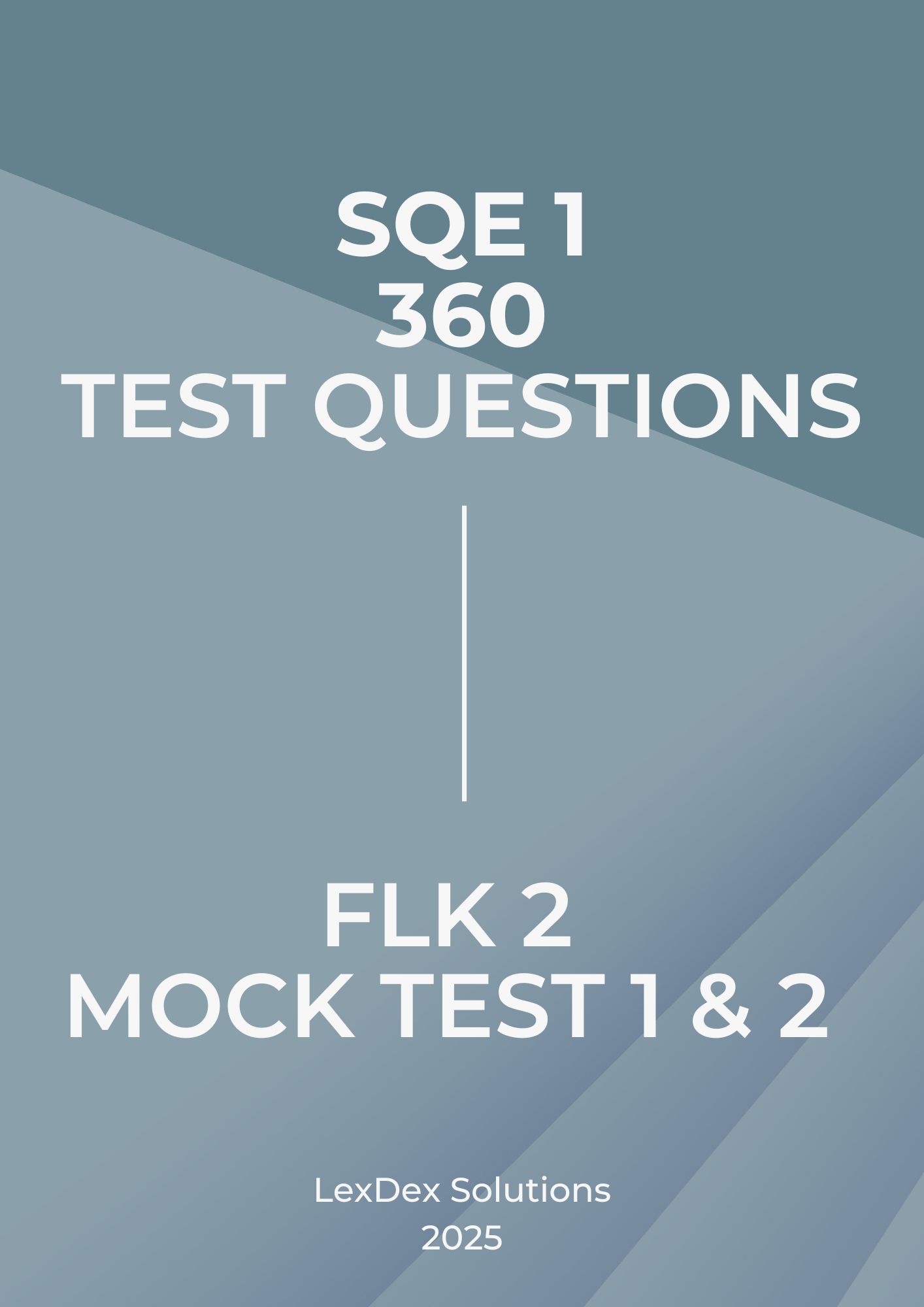 FLK 2 Mock Test 1 & 2
