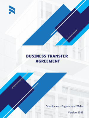 Business Transfer Agreement Template — 34 pages, fully up-to-date with UK legislation as of May 2025. Comprehensive, professional, and customisable. Perfect for smooth and legally sound business sales and acquisitions in England, Wales, and Scotland