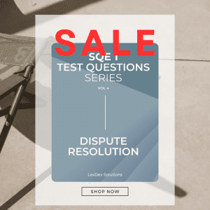 SQE1 dispute resolution sale