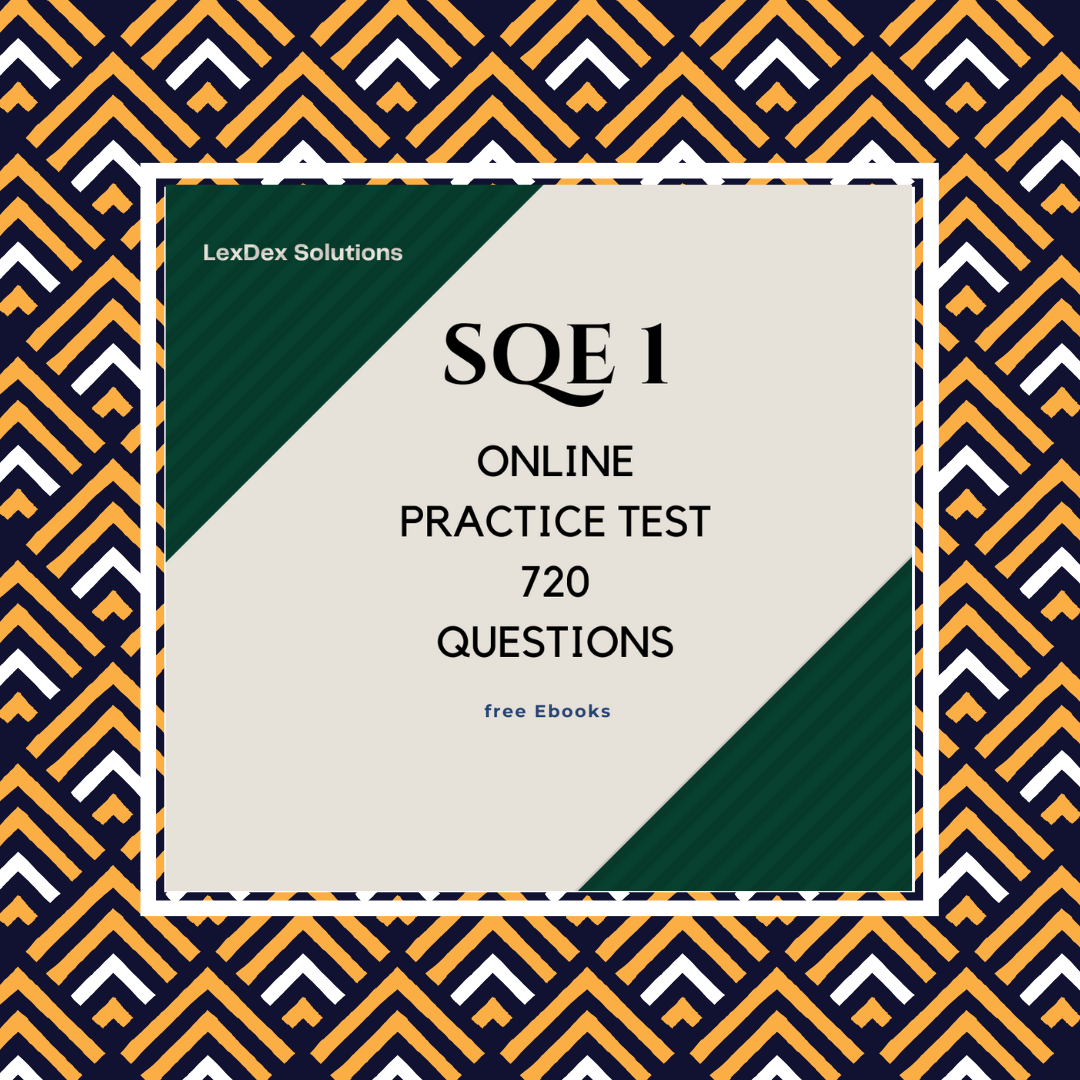 The Best SQE1 Online Resources for Practice